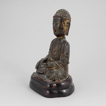 BUDDHA, brons. Mingdynastin (1368-1644).