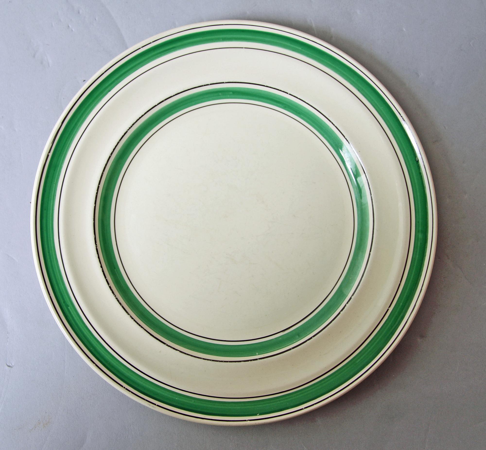 MATSERVIS, ca 50 delar. Flintgods, "Bandarillo", Wilhelm Kåge, Gustavsberg.