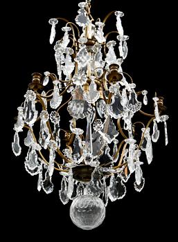 LJUSKRONA, barockstil, 1900-talets andra hälft. Höjd ca 80 cm.