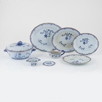 A 114-piece 'East Indies' dinner service, Rörstrand, Sweden, mid 20th century- 21st century.