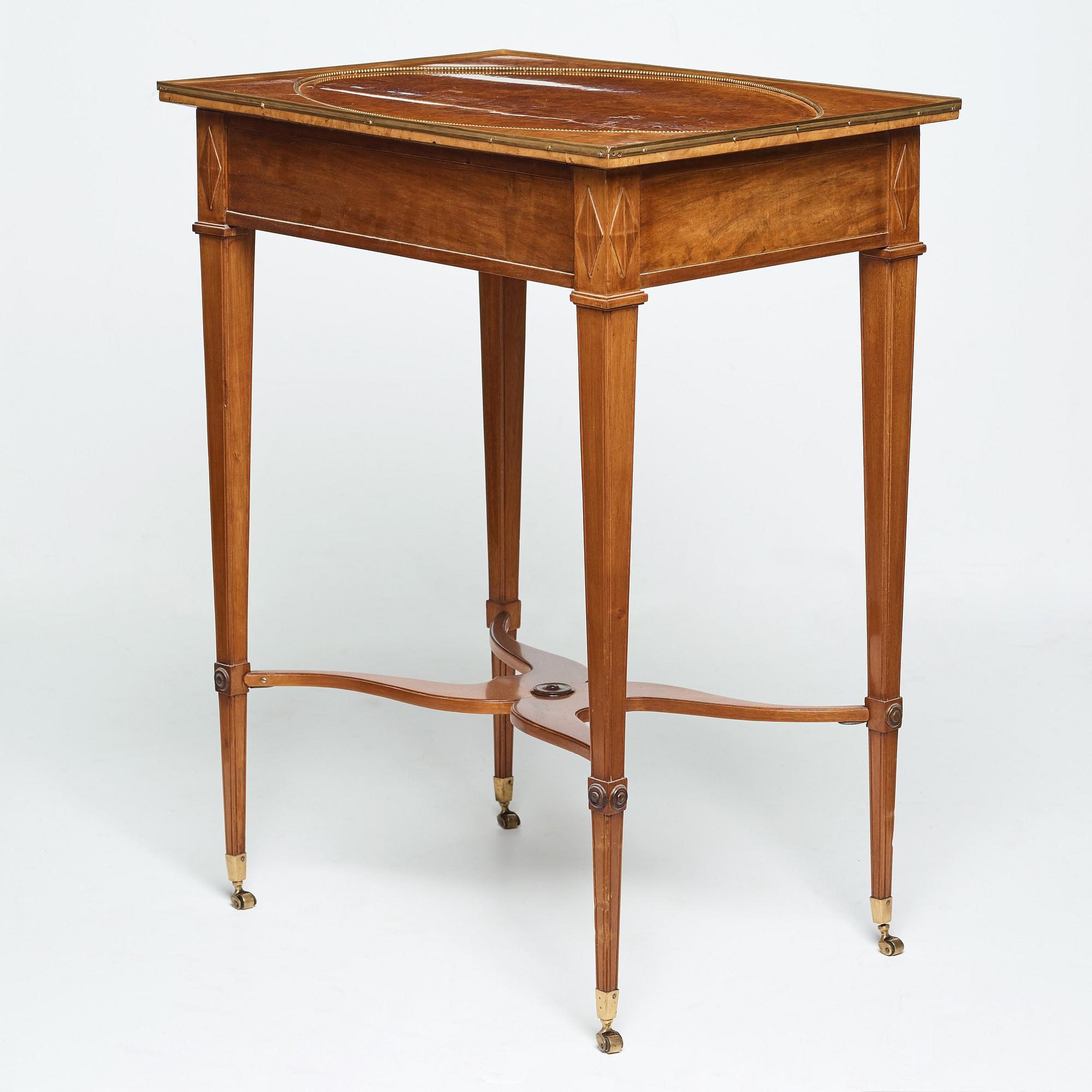 BORD, av Fredrik August Eckstein (mästare i Stockholm 1794-1814), sengustavianskt.