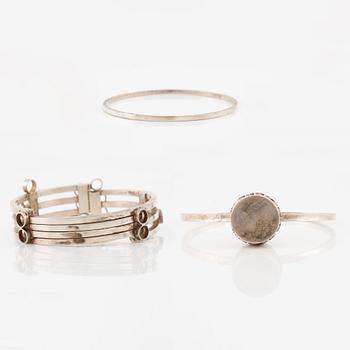 Lars Arby, three bracelets, Gothenburg including 1968 and 1969.