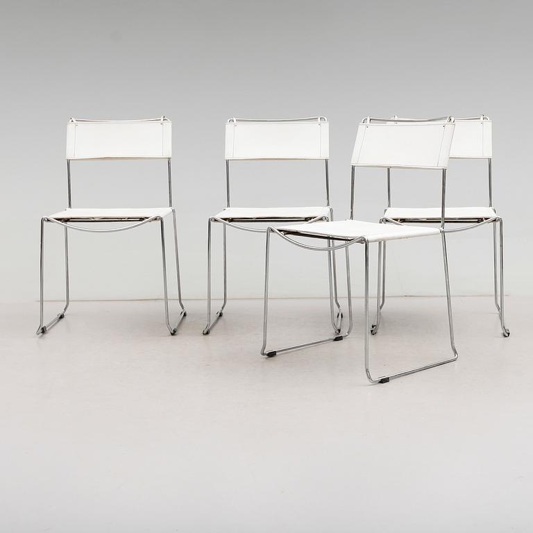 STOLAR, 4 st, Natuzzi, Italien, 1900-talets andra hälft.