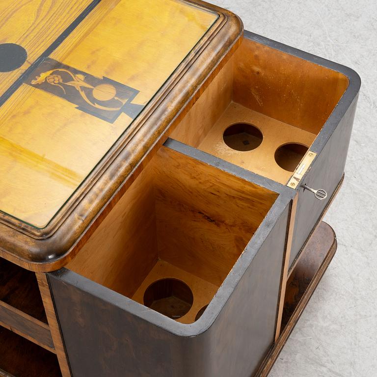 A bar cabinet/table, Sweden, 1930's/40's.
