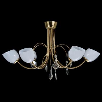 PAAVO TYNELL, a mid-20th century 'K1-12' chandelier for Idman.