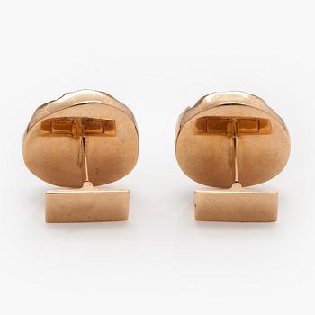 Björn Weckström, kalvosinnapit, "Pirunpyörät", 14K kultaa, Lapponia 1971.