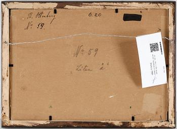 BORIS OTTENBERG, olja på pannå, sign. o. dat. -38.