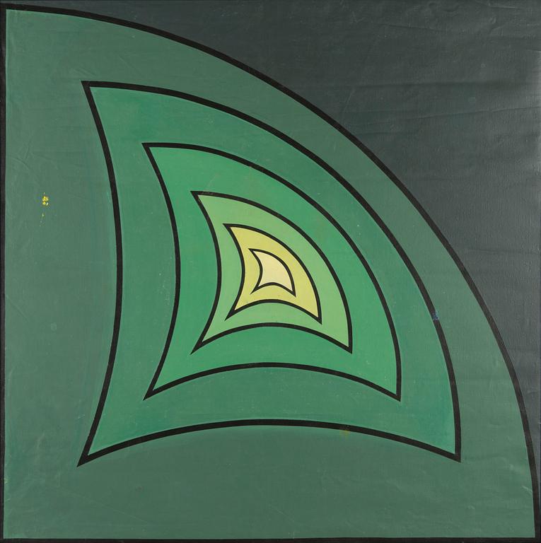 Outi Ikkala, olja på duk, signerad a tergo.