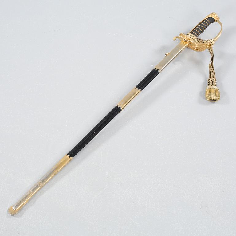 A sabre for the swedish navy, m/1878-1915.