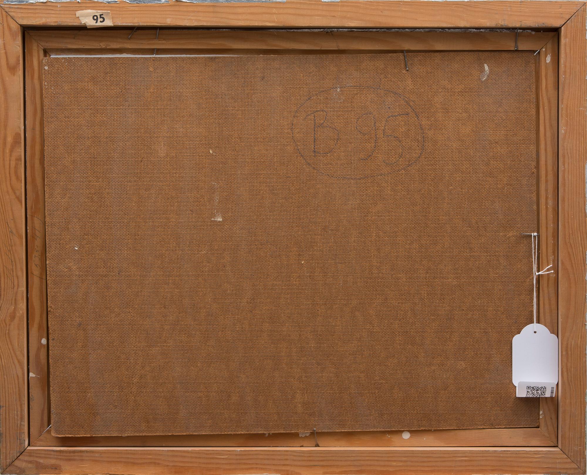 KALLE HEDBERG, olja på pannå.