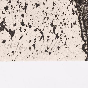 Arman (Armand Pierre Fernandez), FERNANDEZ ARMAN, a book and two signed and numbered lithographs 62/100.