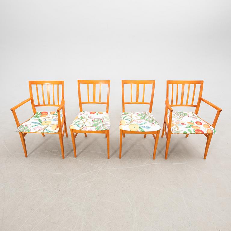 Carl Malmsten, matbord med 10 stolar, "Talavid", 1900-talets slut.