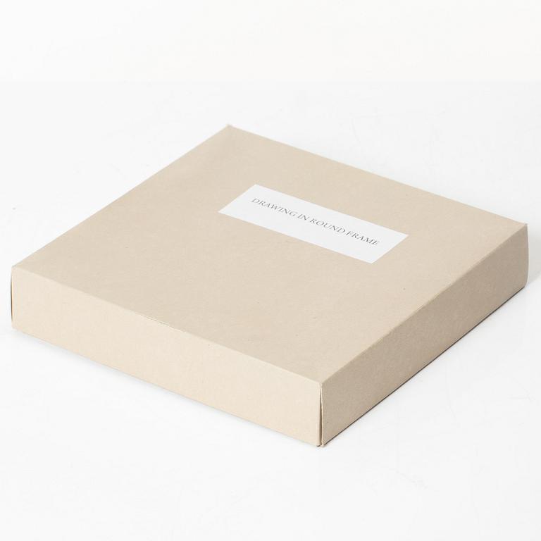 Kristjan Gudmundsson, "Drawing in Round Frame".