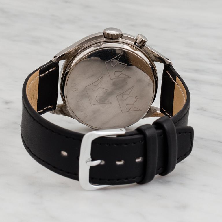 LEMANIA, Tg 195, "Tre Kronor", armbandsur, 40 mm,