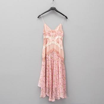 DOLCE & GABBANA, a silk slip dress, Italian size 40.