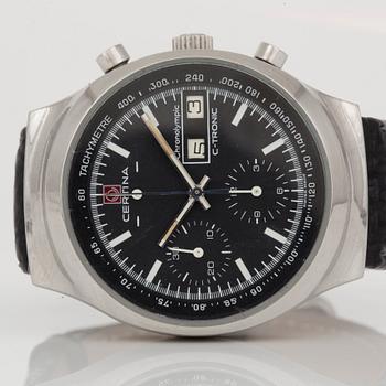 CERTINA, Chronolympic, C-Tronic, chronograph, wristwatch, 38 mm,
