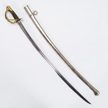 Sword, a French cavalry sabre model m/1822.