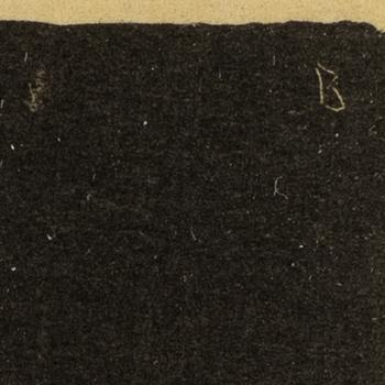 John Bauer, litografi, ur sviten "Troll", 1915, signerad B i trycket.