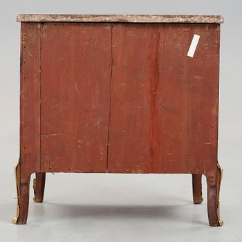 A Gustavian 18th century commode in the manner of Johan Wilhelm Metzmacher (master in Stockholm 1769-1783).
