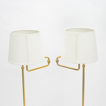 A pair of floor lamps, Reijmyre, second half of the 20th century.