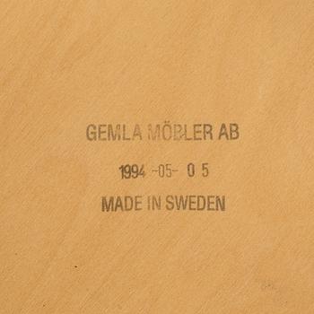 Peter Celsing, karmstolar, 6 st. modell 1514, Gemla Diö, 1994.