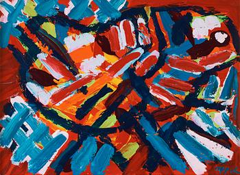 Karel Appel, Utan titel.