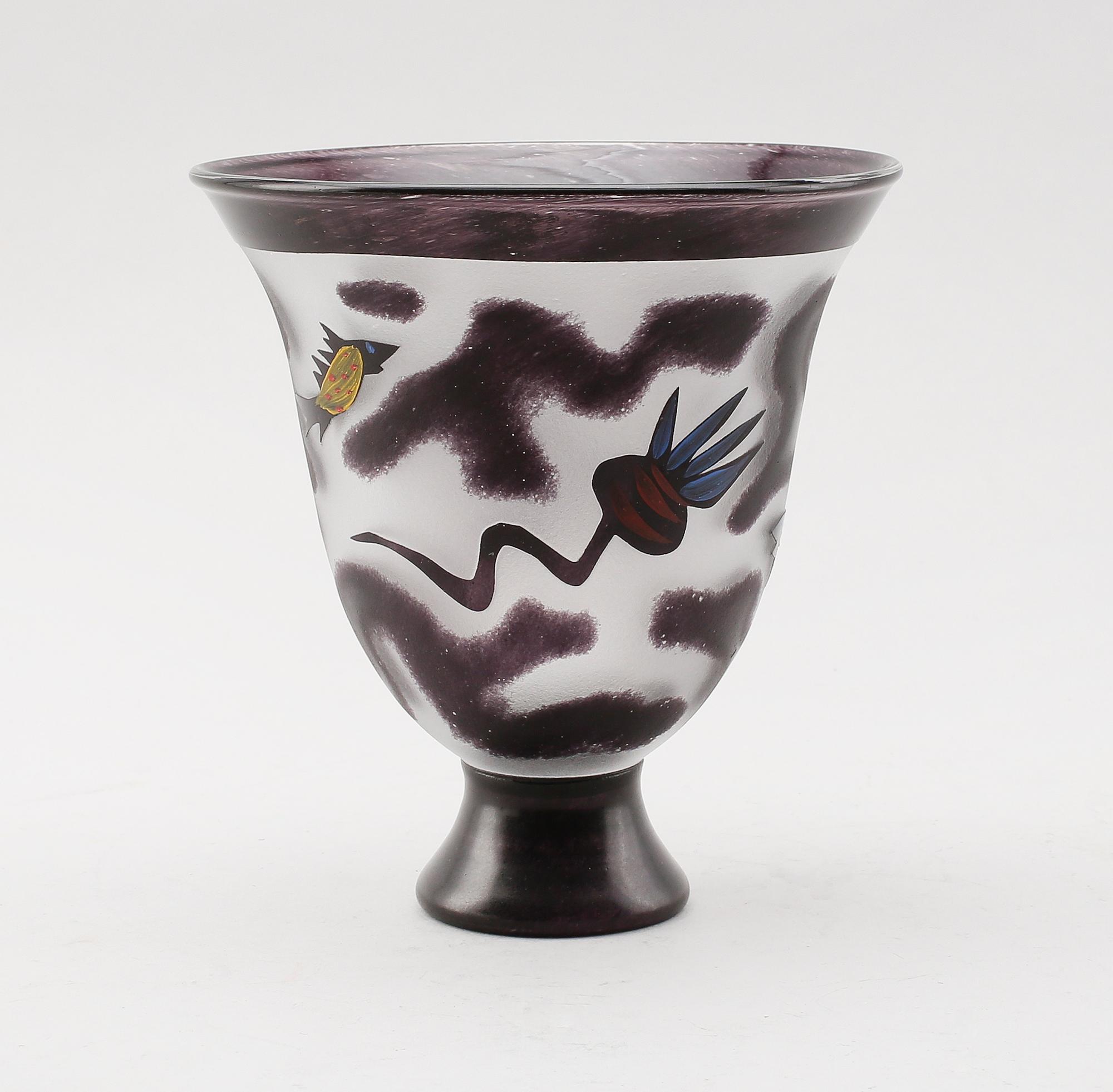VAS, glas, Ulrica Hydman-Vallien, Kosta Boda.