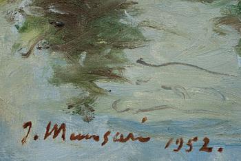 JANNE MUUSARI, olja på duk, sign. och dat. 1952.
