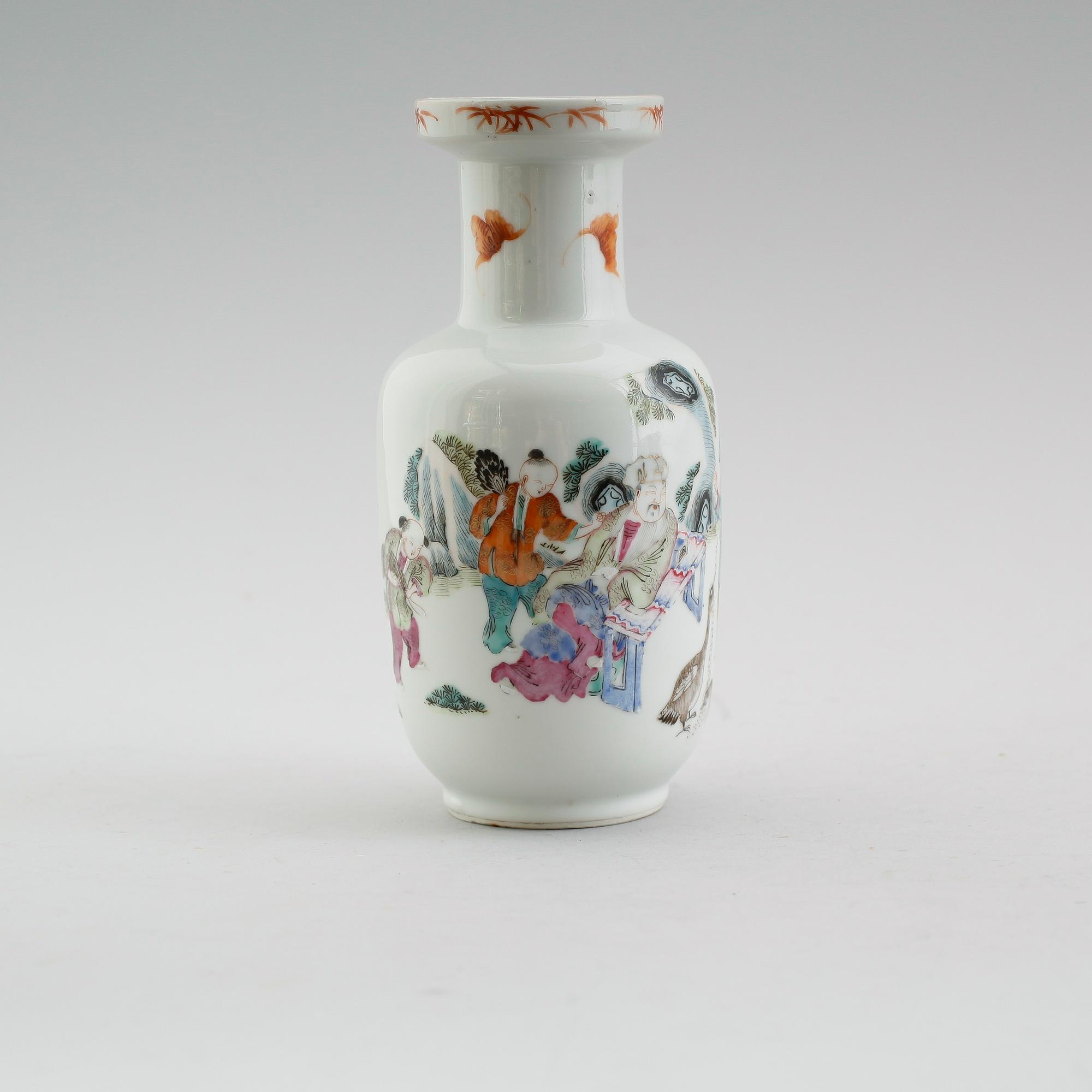 VAS, porslin, Kina, 1800-tal.