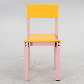 Fredrik Paulsen, fyra specialbeställda stolar, "Chair One", JOY, 2022.