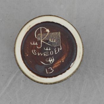 A collection of six stoneware miniatures, Sweden.