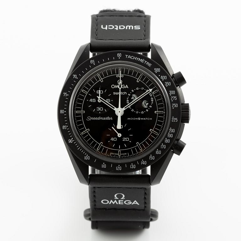 Omega/Swatch, MoonSwatch, "No Reserve", collection of 14 pcs, chronograph, wristwatches, 42 mm.