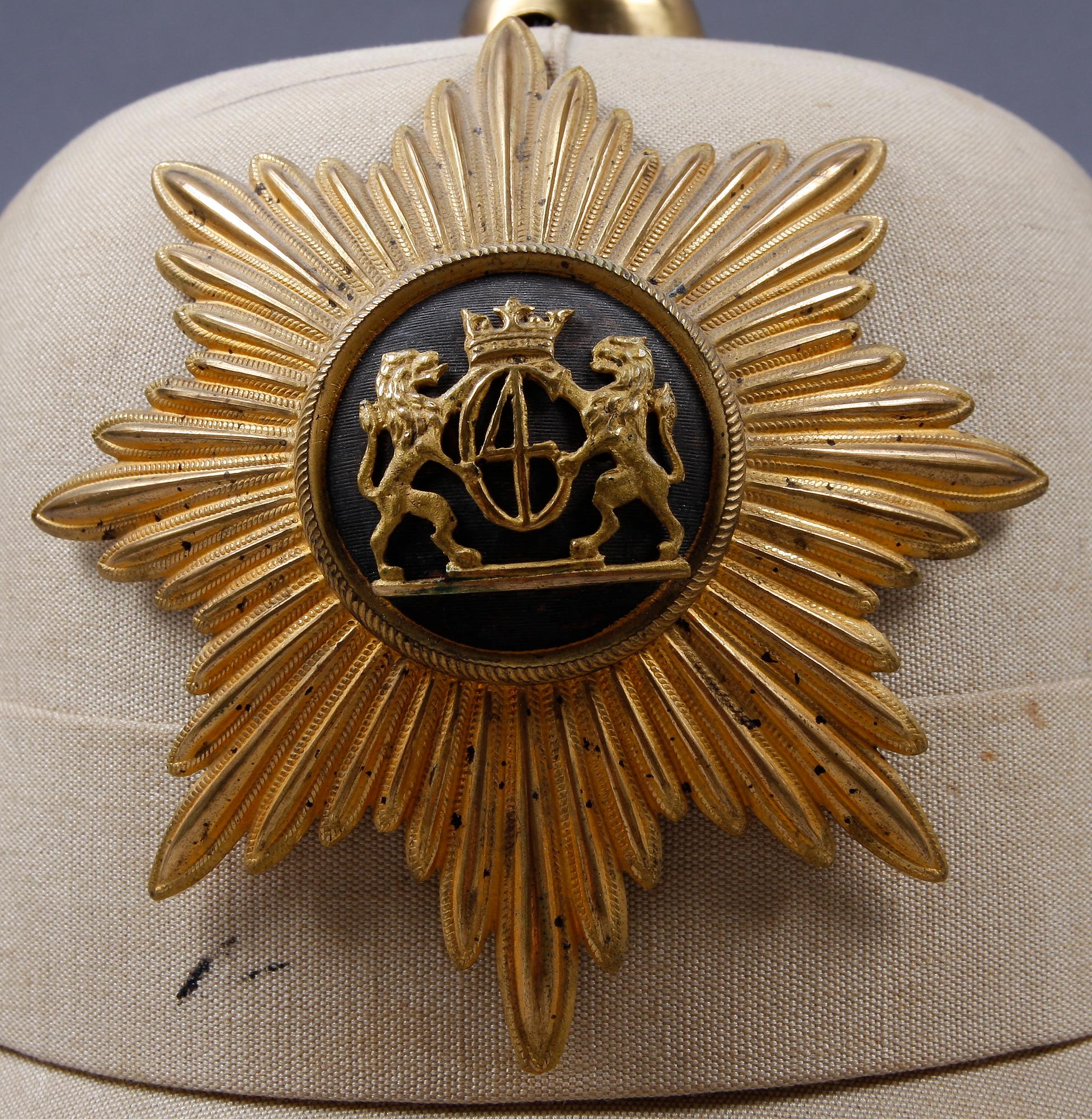 HJÄLM, märkt O. Jensen, Kristianstad. Omkring 1900.