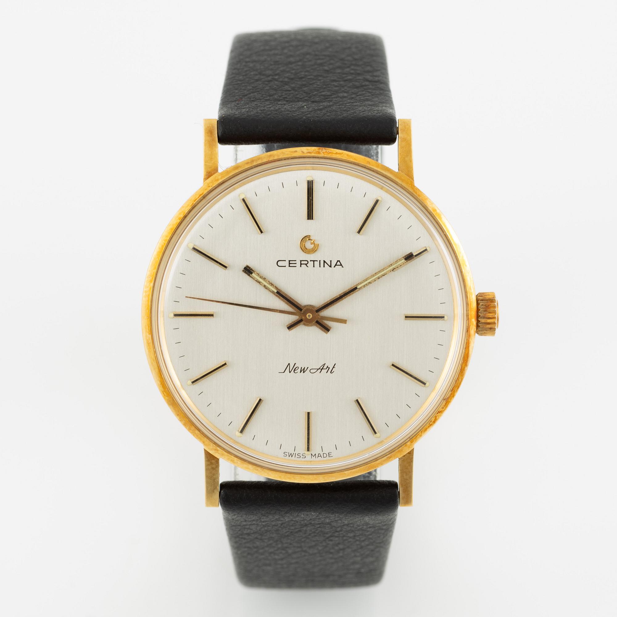 Certina, New Art, wristwatch, 33,5 mm.