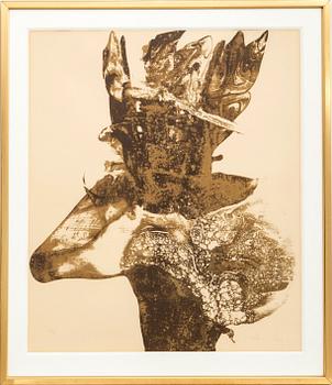August Puig, lithograph signed and numbered 36/110.