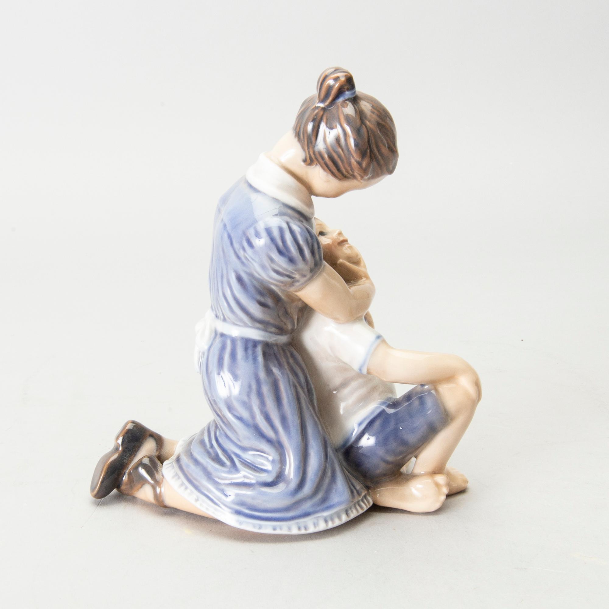 FIGURIN, porslin, Dahl Jensen, Danmark.