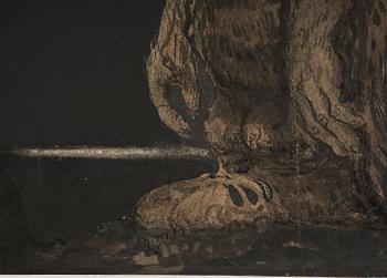 John Bauer, Troll under the stars.