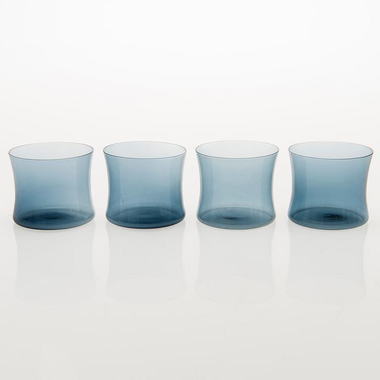 TIMO SARPANEVA, A 36-piece set of the i-line glassware for Iittala. Designed in 1958.
