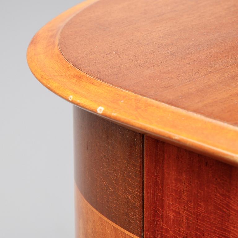 A mahogany veneered cabinet, mid 20th Century.