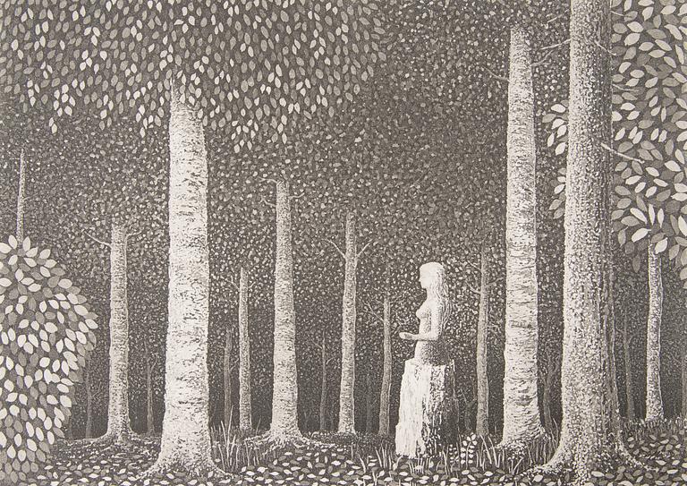 Grafikmapp, fjorton finländska poeter och konstnärer, Eurographica Helsingfors 1978.