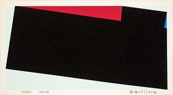 Olle Baertling · OLLE BAERTLING, färgserigrafi, 1951-68, signerad och numrerad 231/300.
