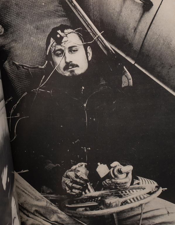 WOLF VOSTELL, ASSEMBLAGE, signerad med dedikation till Yoshio Nakajima. sam BOK.