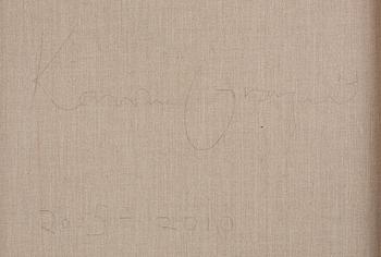 Karin Granqvist, oil on canvas, signed and dated 2005 - 2010 on verso.