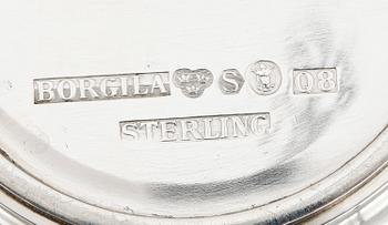 PARTI SILVER, 41 delar, bl a Borgila, WA Bolin och CG Hallberg, 1900-tal.