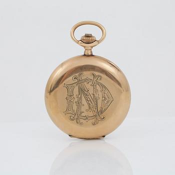 FICKUR, guld 14K, 1900-talets första hälft. Tot ca 96 gram.