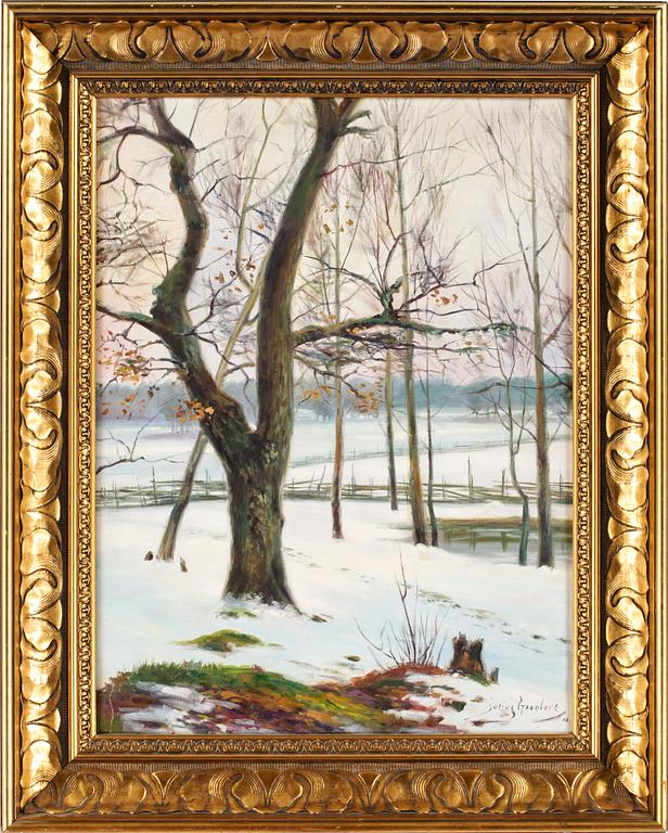 JULIUS GRANBERG, olja på duk, sign o dat-08.