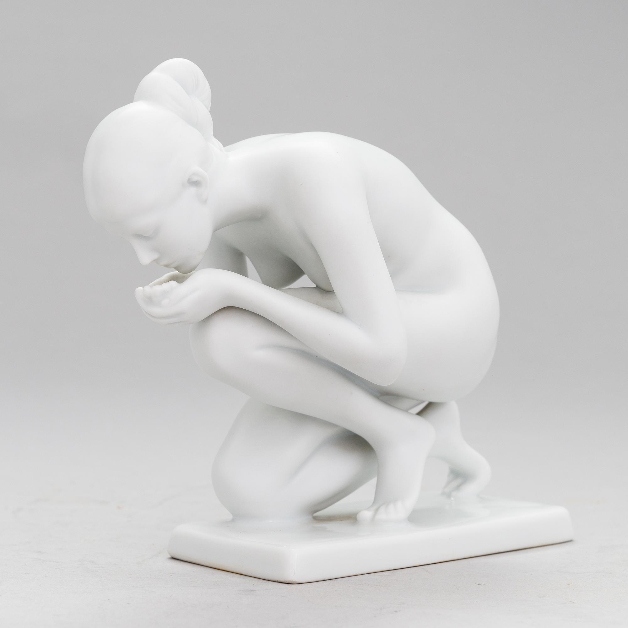 ERNST WENCK, a porceian figurine from Rosenthal, Germany.