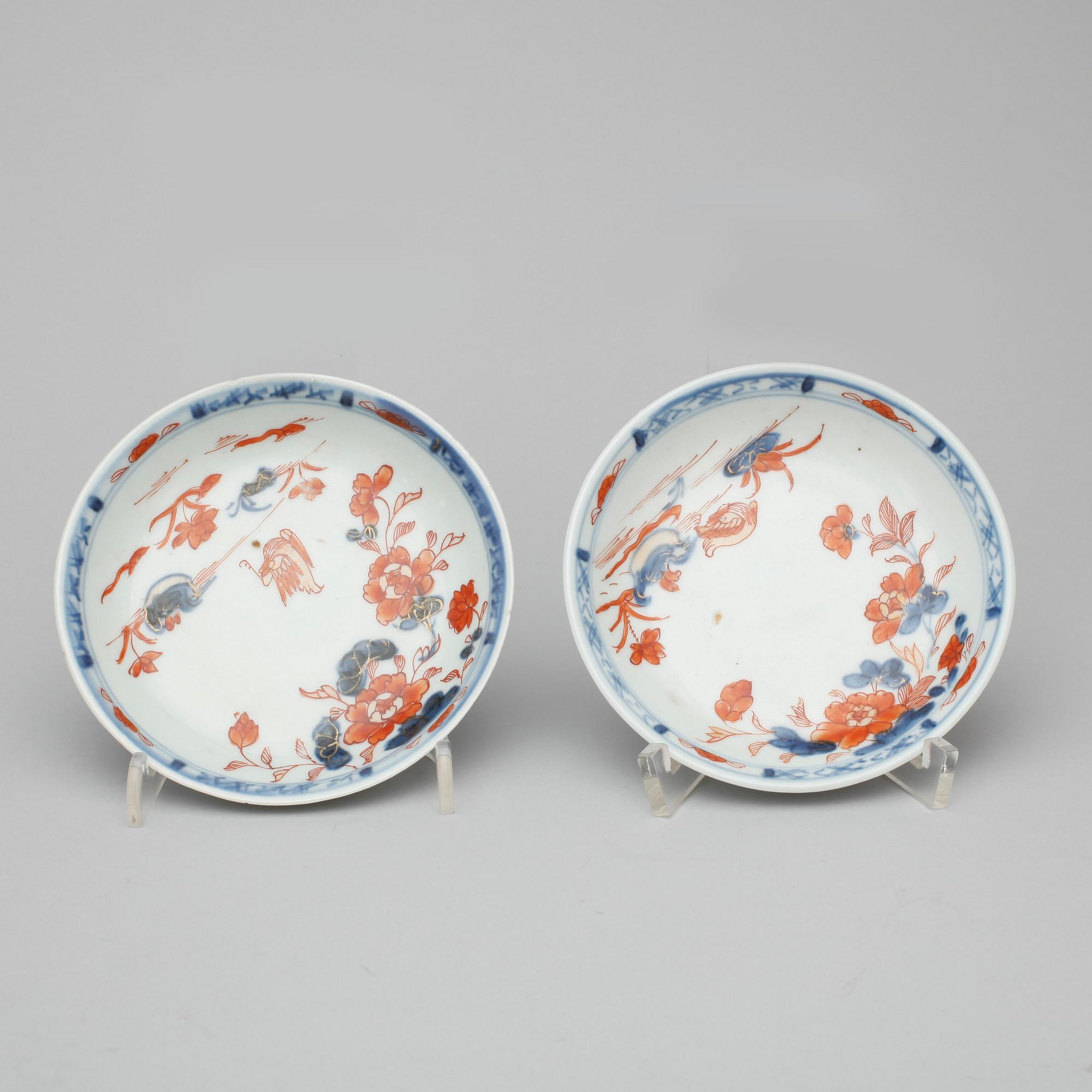 PARTI PORSLIN, 2+1 delar, porslin, Kina, 1700/1800-tal.