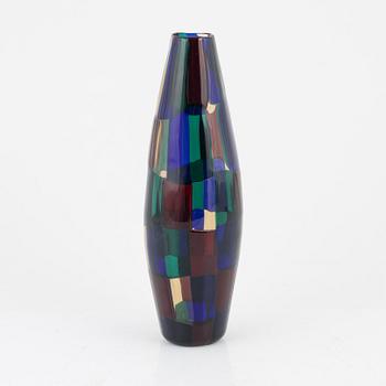 Fulvio Bianconi, a glass vase, Venini, Murano, Italy.