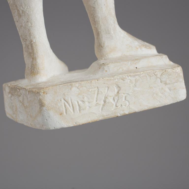 DAVID WRETLING, skulpturer 3 st, varav två numrerade 6/10 och 7/25.